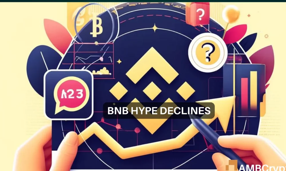 Is BNB losing its spark?  What data tells us about the popularity of the altcoin