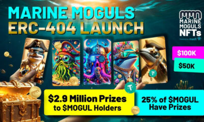 Marine Moguls launches on ERC-404 protocol with $2.9 million in prizes for token holders