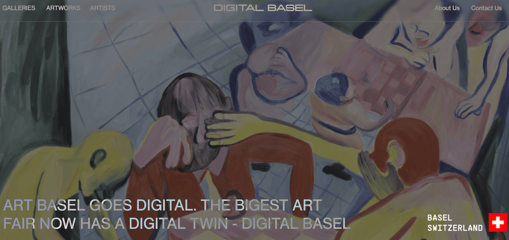 NFT Digital Basel website shuts down amid copyright infringement complaints