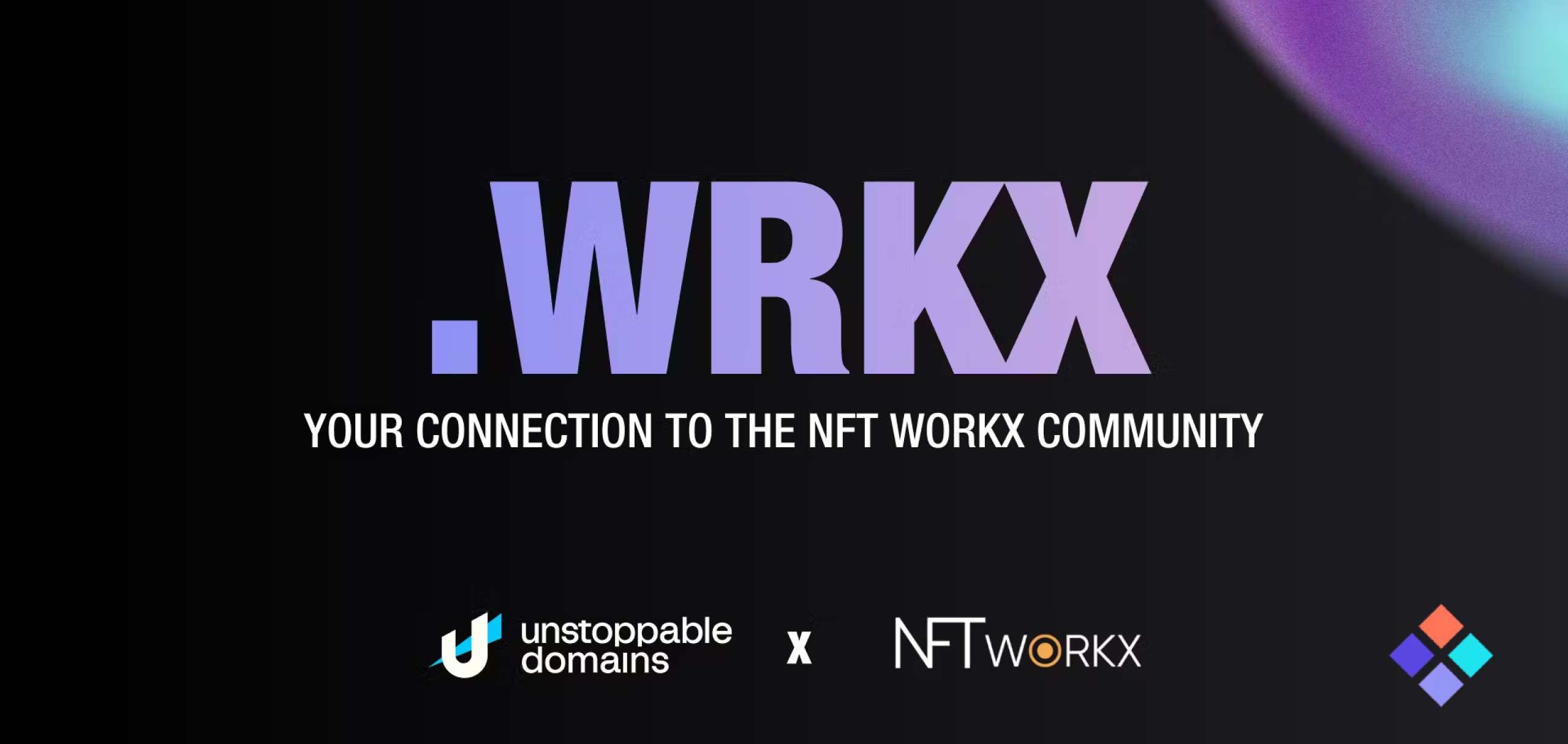 NFT Workx and Unstoppable Domains launch .WRKX domains