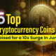 Top 5 Cryptocurrency Coins Set for a 10x Surge in June