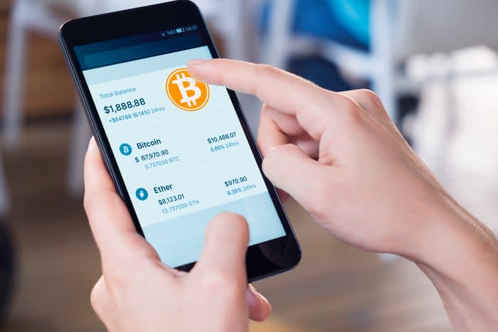 Buy Bitcoin via mobile phone.