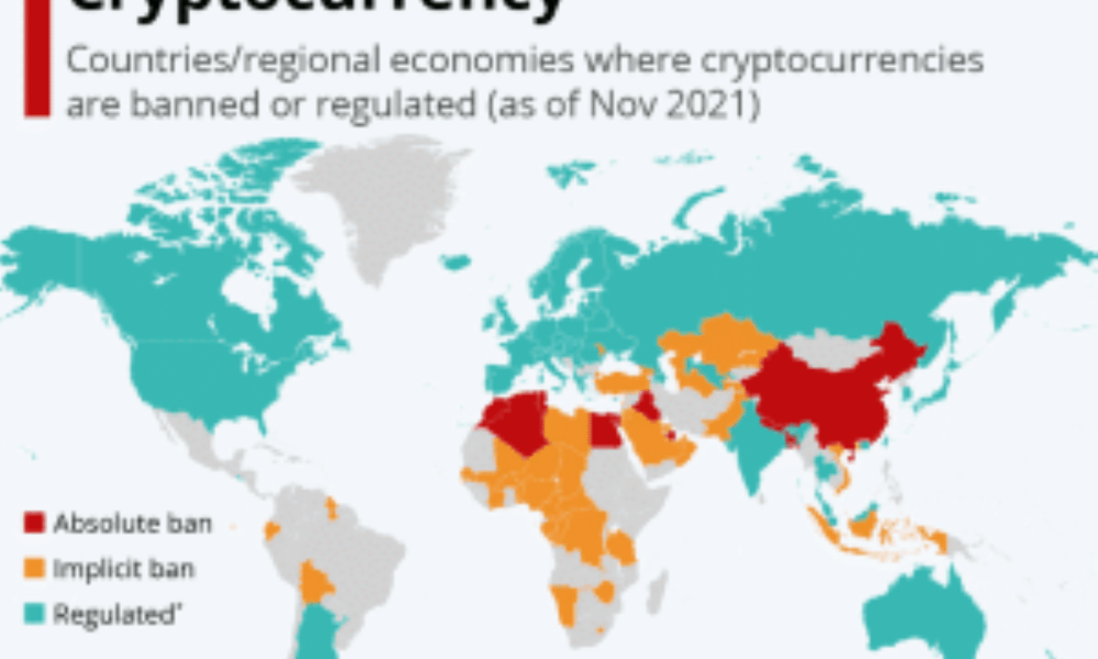 Global Cryptocurrency Regulations – Wild West to Outright Ban