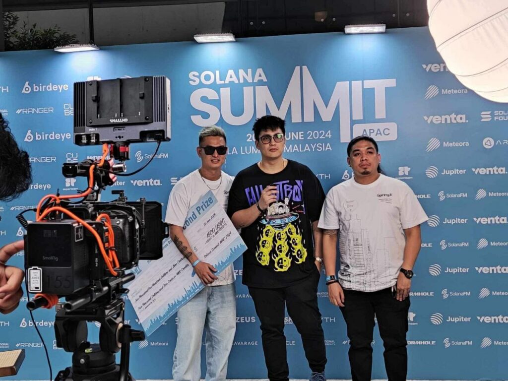 Photo for article – Pinoy-led NFT ticketing platform ReQuest wins big at Solana Summit