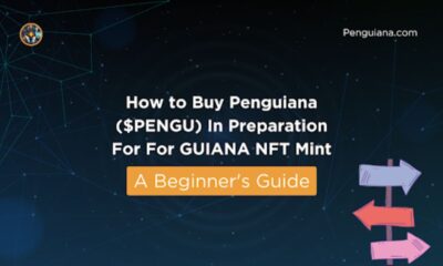 Penguiana ($PENGU) is turning heads with its unique play-to-earn concept ahead of GUIANA NFT Mint