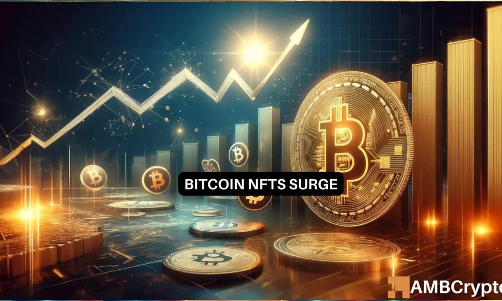 Sharp rise in Bitcoin NFT sales, topples Ethereum: a sign of BTC season?