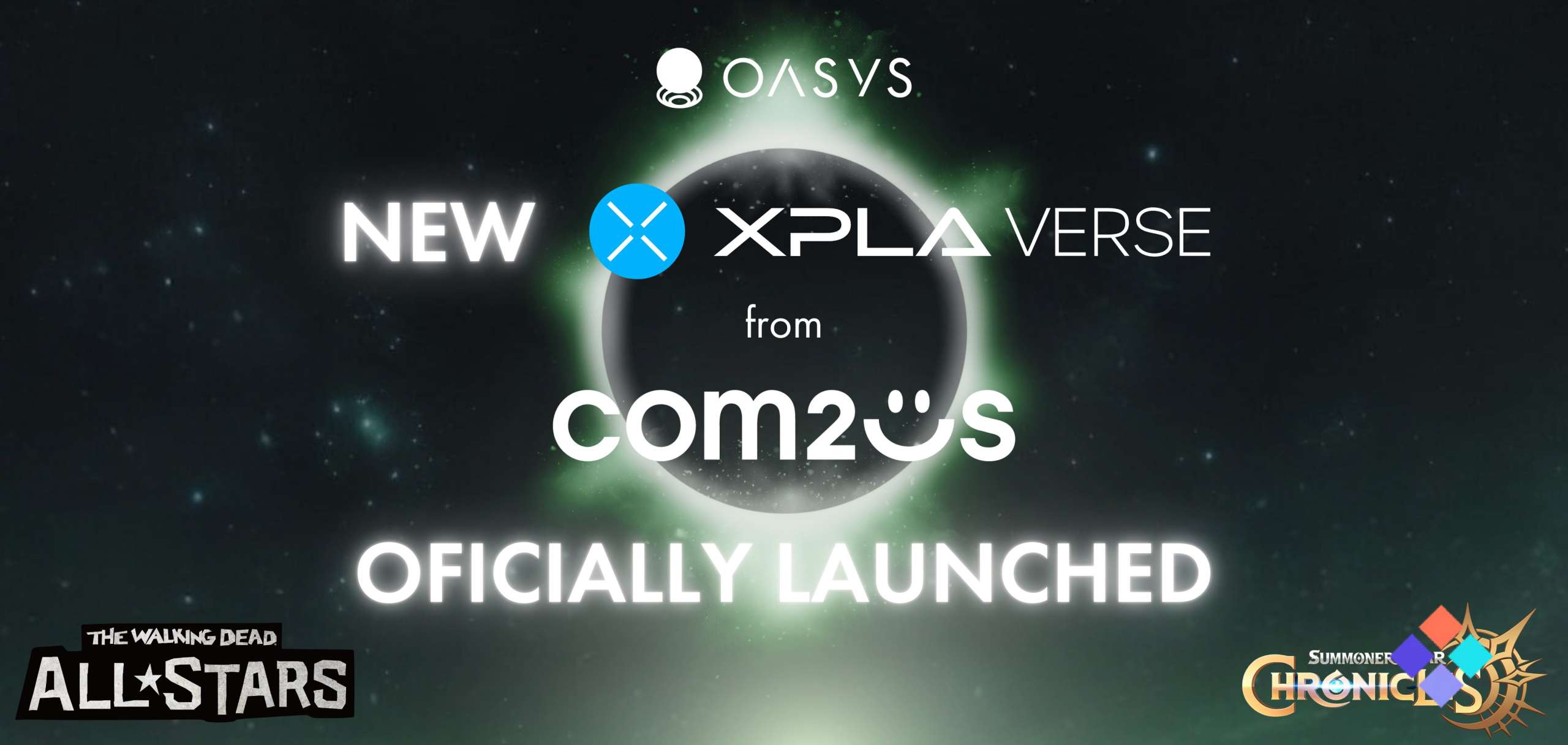 XPLA Verse launches on Oasys and Com2uS titles are now available