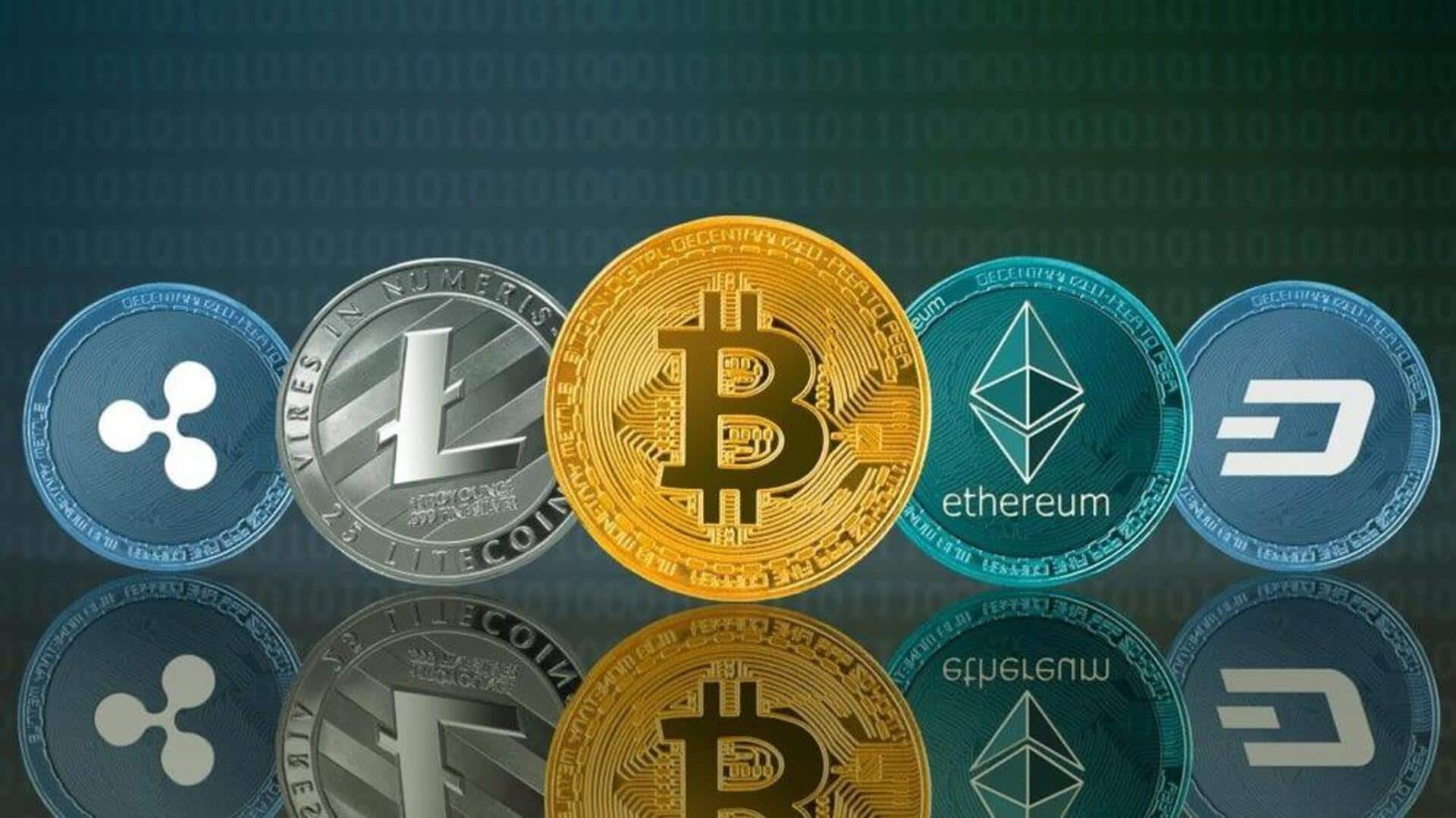 Cryptocurrency prices: Check today's rates of Bitcoin, Tether, Ethereum, Dogecoin