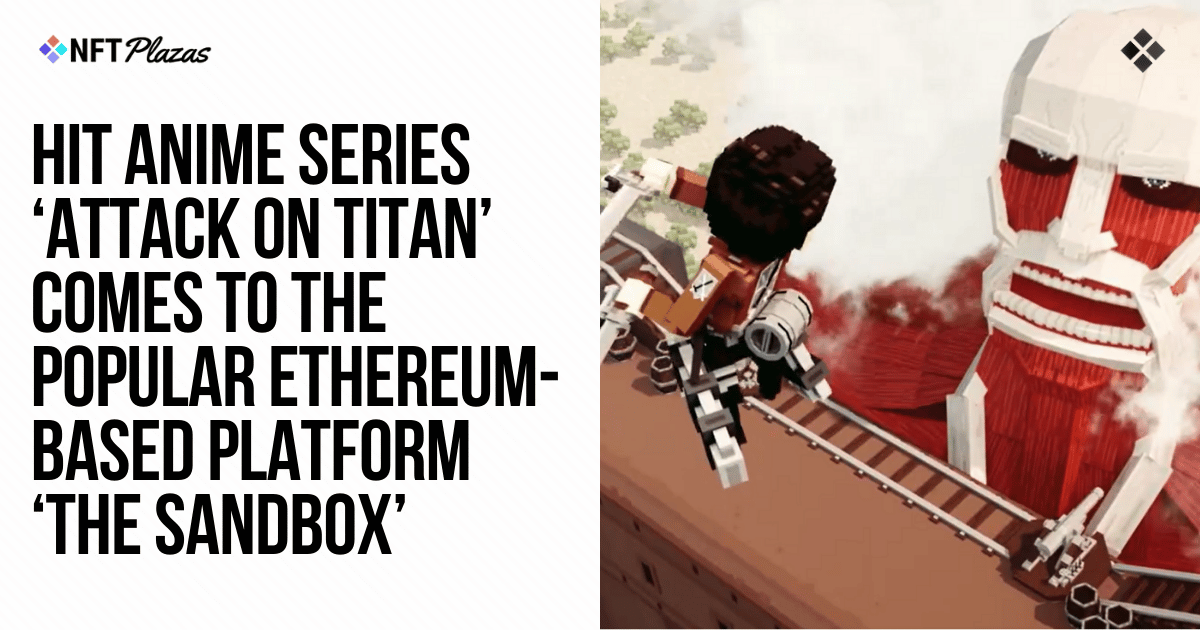 Hit Animated Series 'Attack on Titan' Coming to 'The Sandbox'